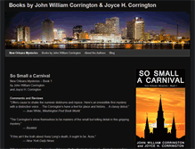 Tablet Screenshot of jcorrington.com